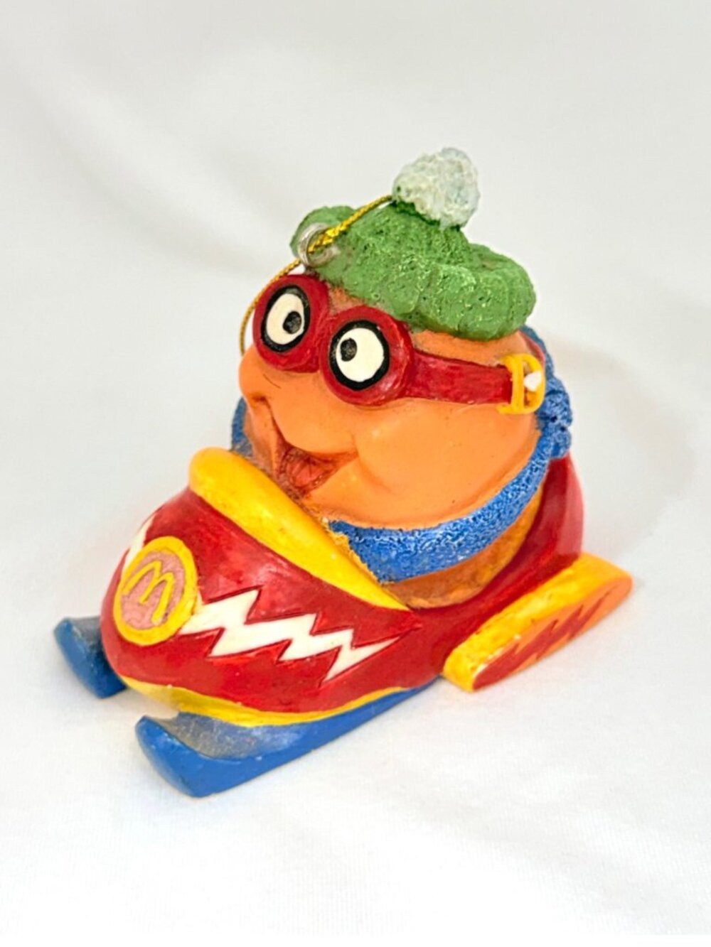 Vintage RARE 1996 McDonalds Merry McNugget Buddy Christmas Ornament 30648